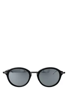 Thom Browne Acetate Titanium Sunglasses in Matte Black