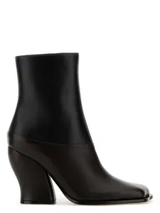 Loewe Women's Two-Tone Leather Onda Ankle Boots