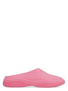 Prada Dark Pink Rubber Slippers