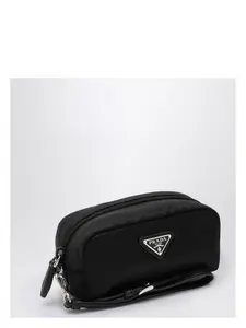 Prada Women's Re-Nylon Pouch in Black
