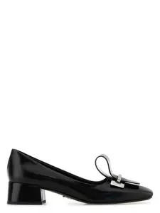Prada Women's Leather Pumps in Black