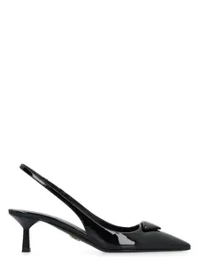 Prada Women's Leather Pumps in Black