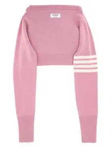 Thom Browne Wool Clutch in Pink