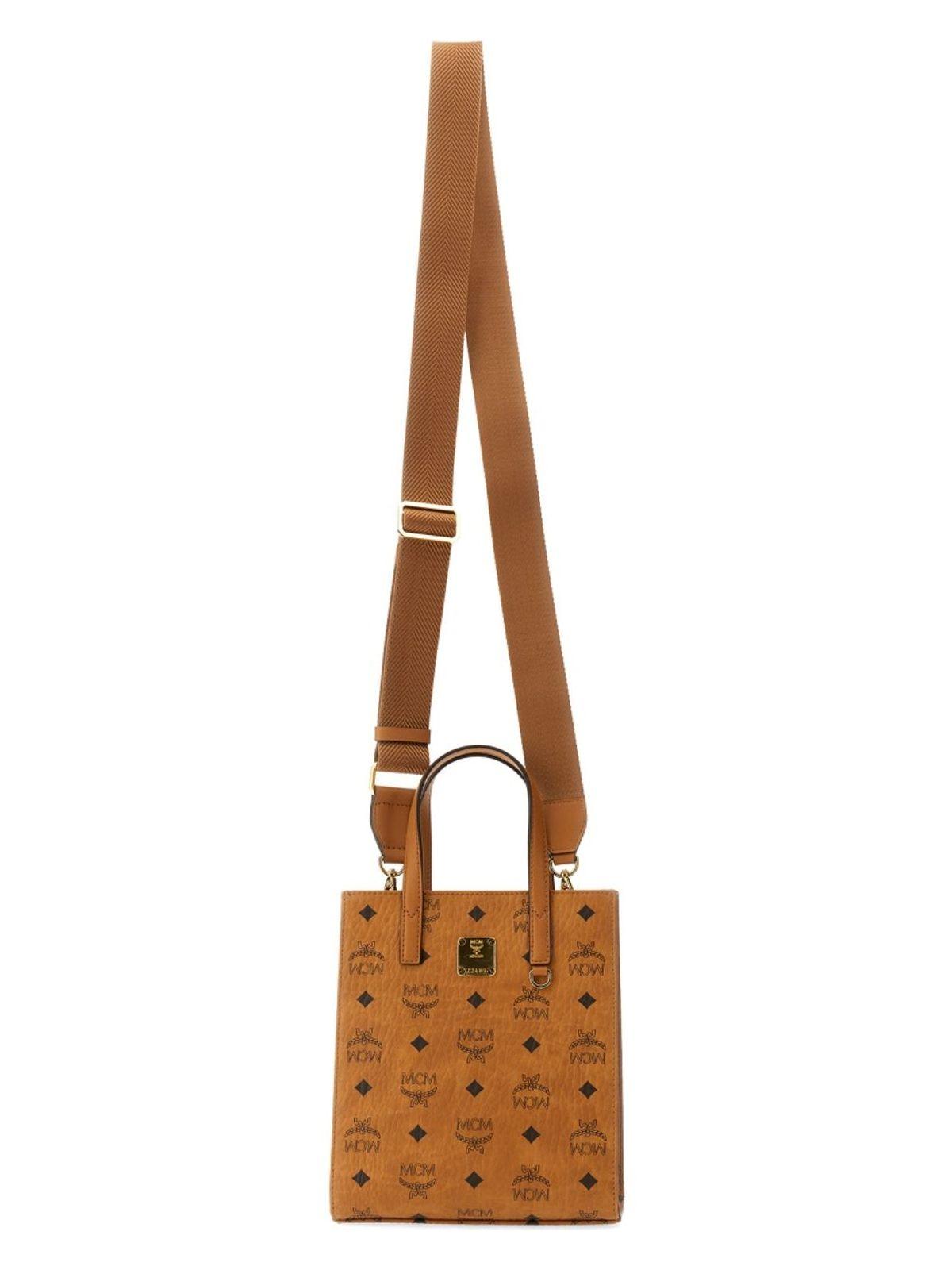 Mcm Canvas Shopping Bag in Printed