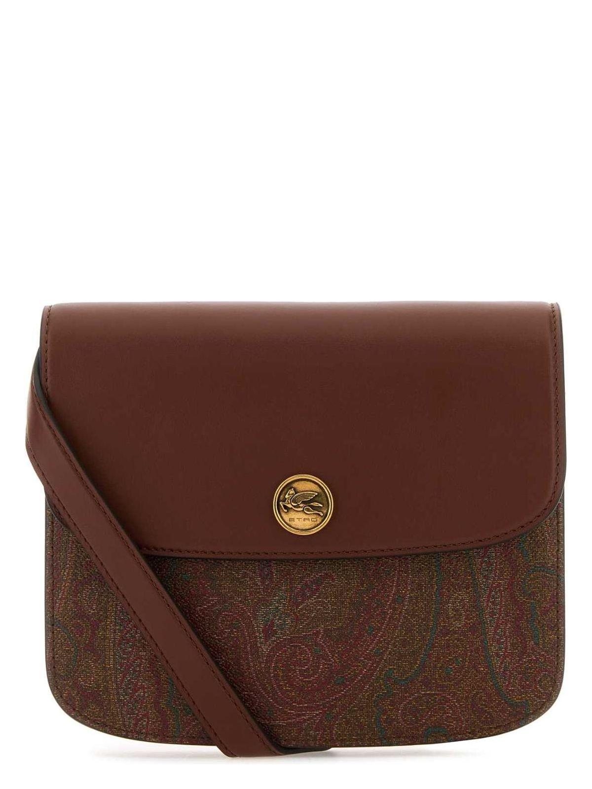 Etro Women's Canvas Essential Crossbody Bag in Printed