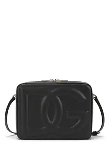 Dolce & Gabbana Women's Leather Crossbody Bag in Black