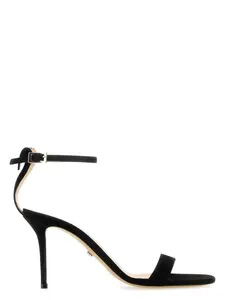 Mach & Mach Black Suede Sandals