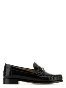 Ferragamo Women's Leather Harry Loafers in Black