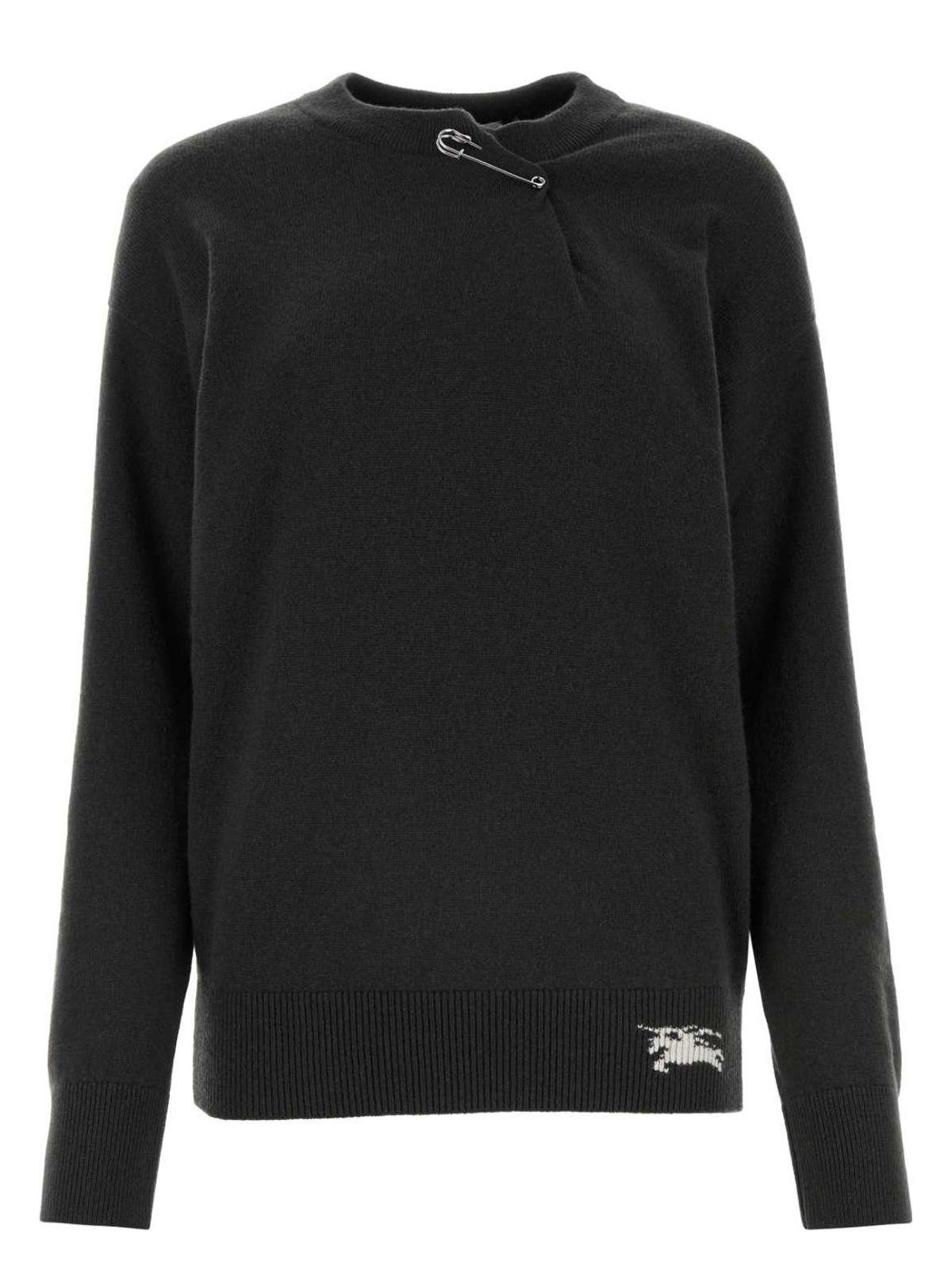 Burberry Anthracite Cashmere Sweater