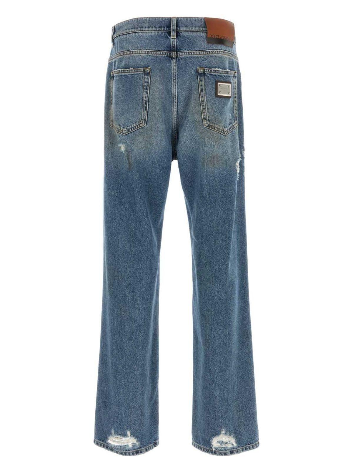 Dolce & Gabbana Denim Wide-leg Jeans