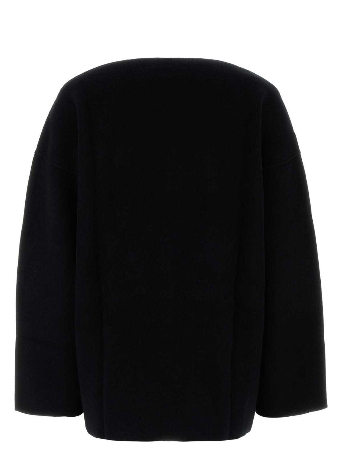 Jil Sander Black Wool Blend Oversize Sweater