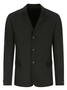 Prada Black Silk Blazer