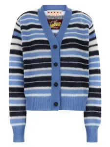 Marni Multicolor Mohair Blend Cardigan