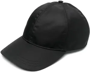 Prada Nylon Baseball Cap in Black