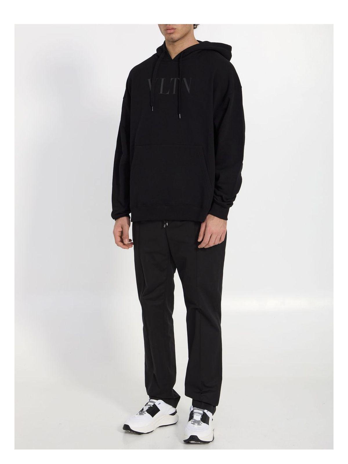 Valentino Garavani Valentino Women's Cotton Sweatshirt in Black