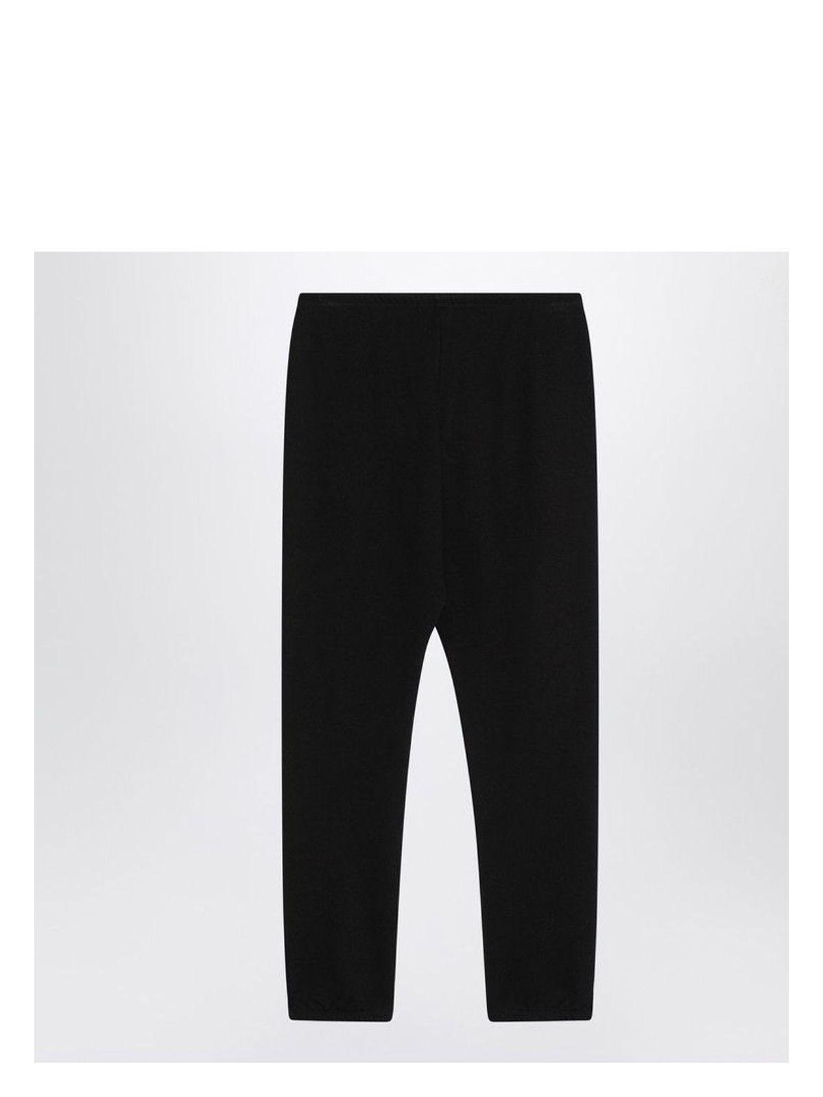 The Row Women's Teo Cotton And Cashmere Trousers in Black