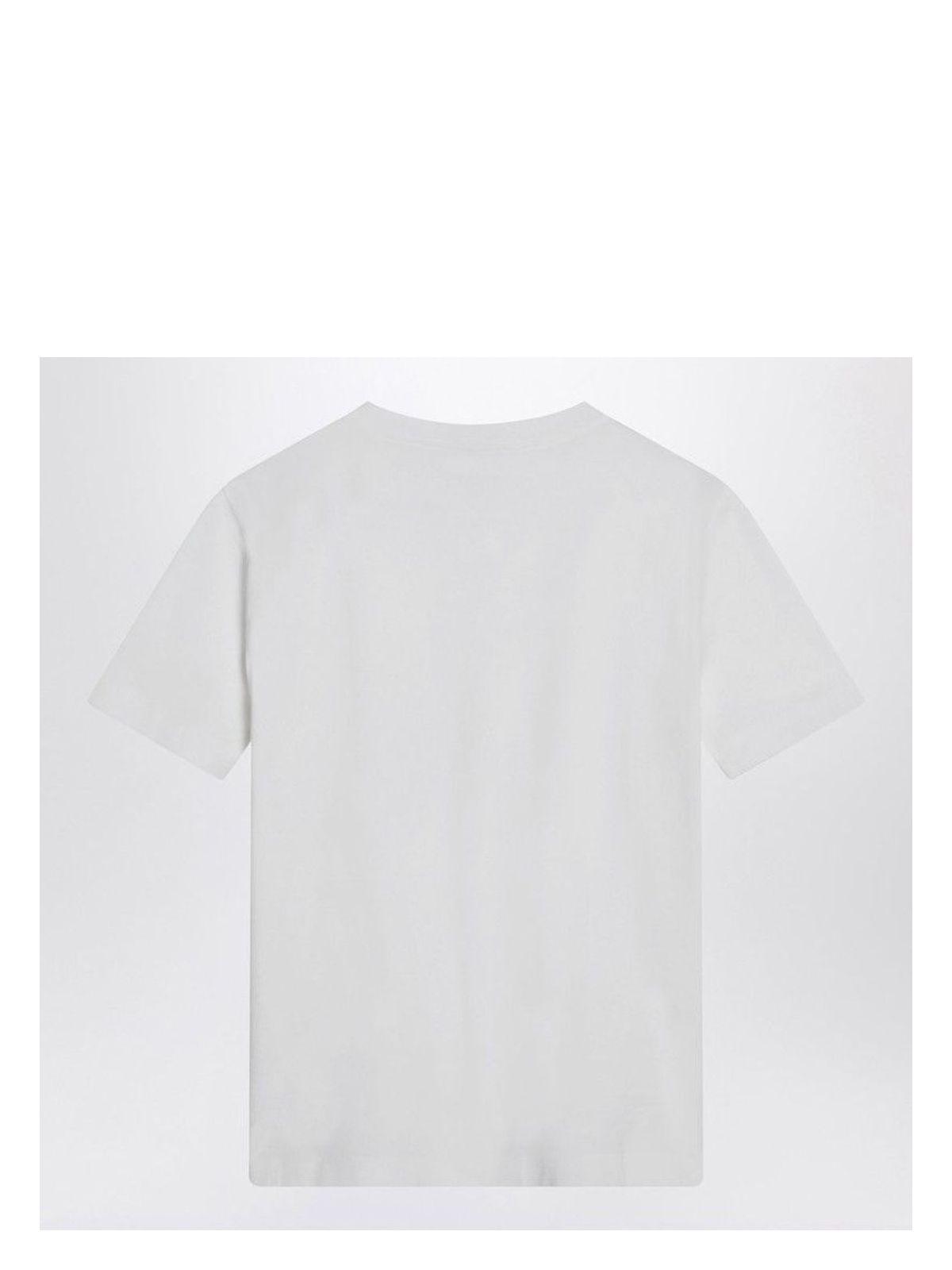 Brunello Cucinelli Women's Cotton T-Shirt With Shiny Pocket in White