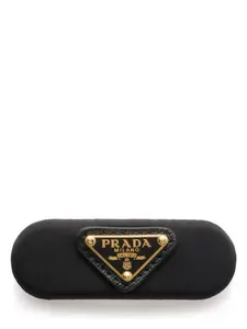 Prada Hair Clip In Re-Nylon in Black