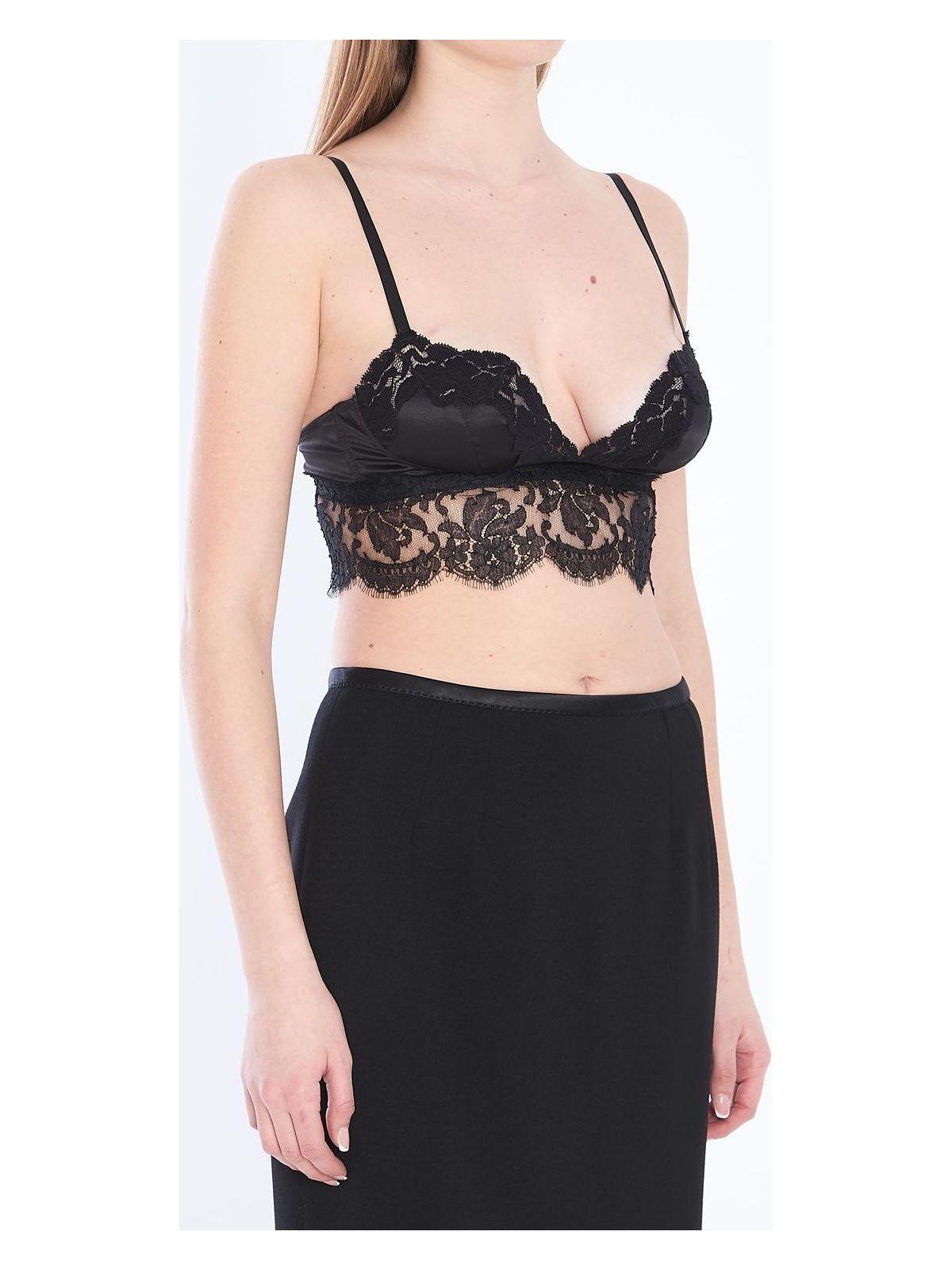 Dolce & Gabbana Women's Bralette Top in Black