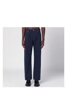 Prada Men's Straight Jeans in Blue