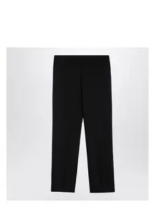 The Row Women's Wool Trousers in Black