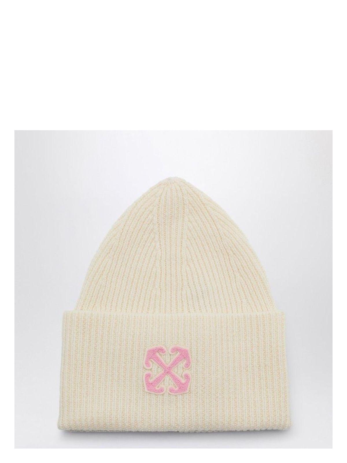 Off-White Women's Wool Cap With Logo