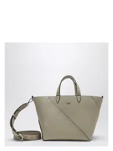 Fendi Ivory Diagonal Shopping Small Selleria Bag