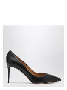 Aquazzura Women's Leather DÃ©colletÃ© Pumps in Black
