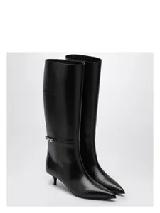 Gucci Women's Signorina Leather Boot in Black
