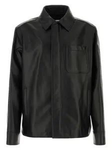 Loewe Women's Leather Jacket in Black