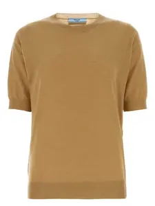 Prada Women's Cashmere Sweater in Camel