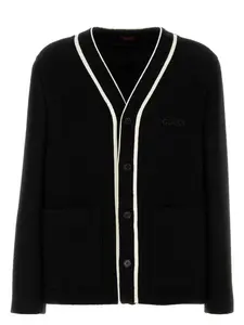 Gucci Women's Wool Blend Cardigan in Black