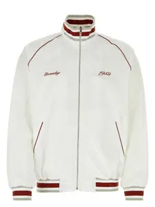 Givenchy Women's Nylon Bomber Jacket in White