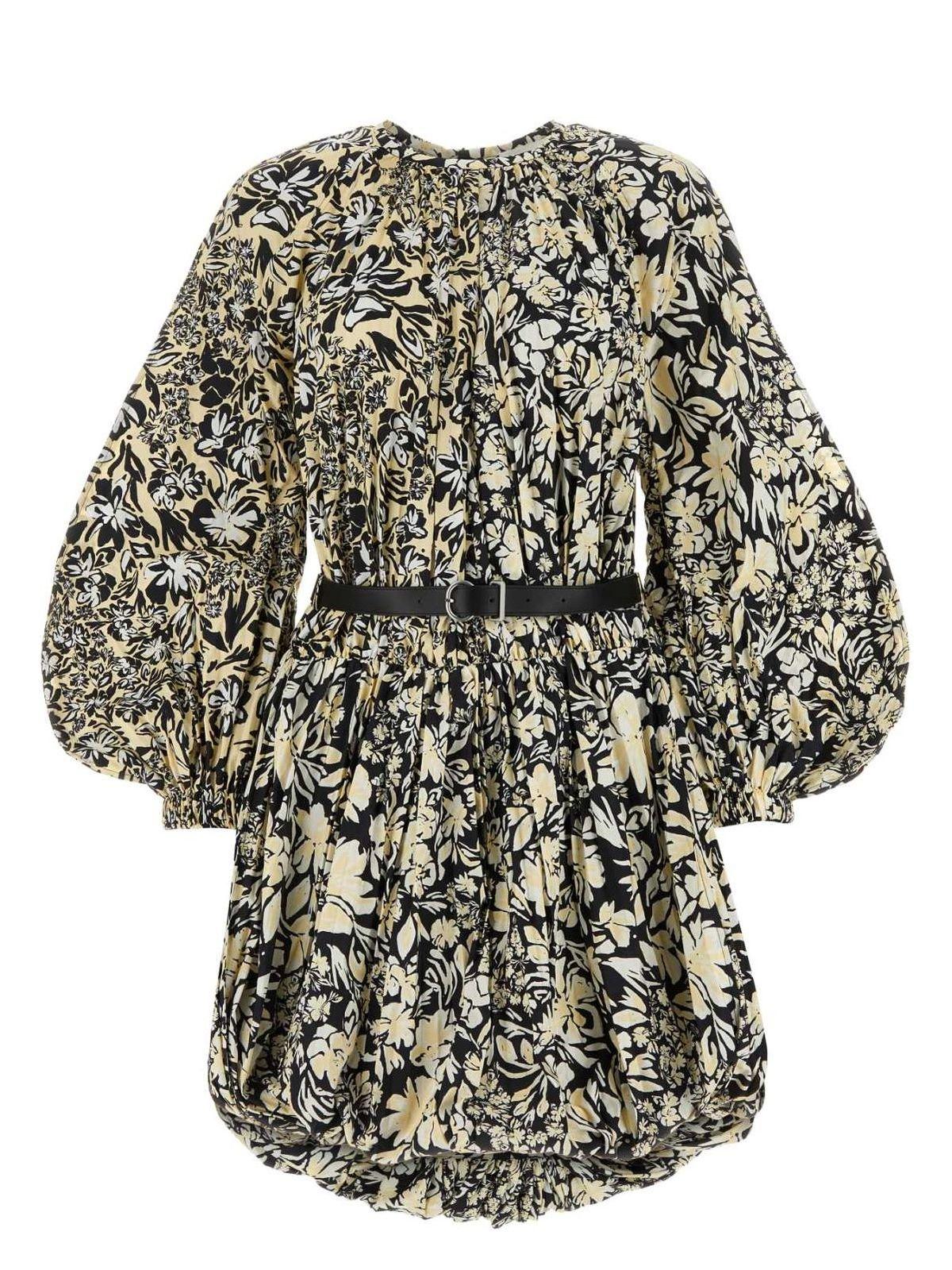 Jil Sander Women's Nylon Mini Dress in Printed