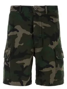 Valentino Garavani Camouflage Cargo Shorts