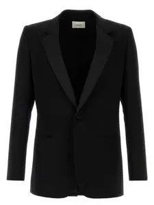 Saint Laurent Black Wool Blazer