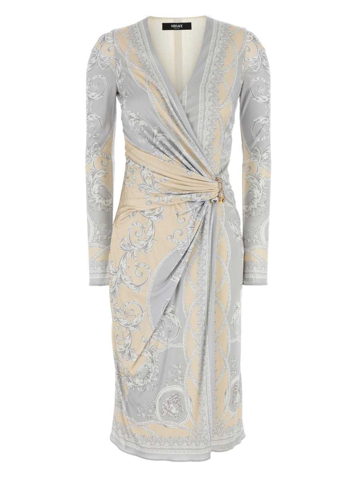 Versace Printed Viscose Dress