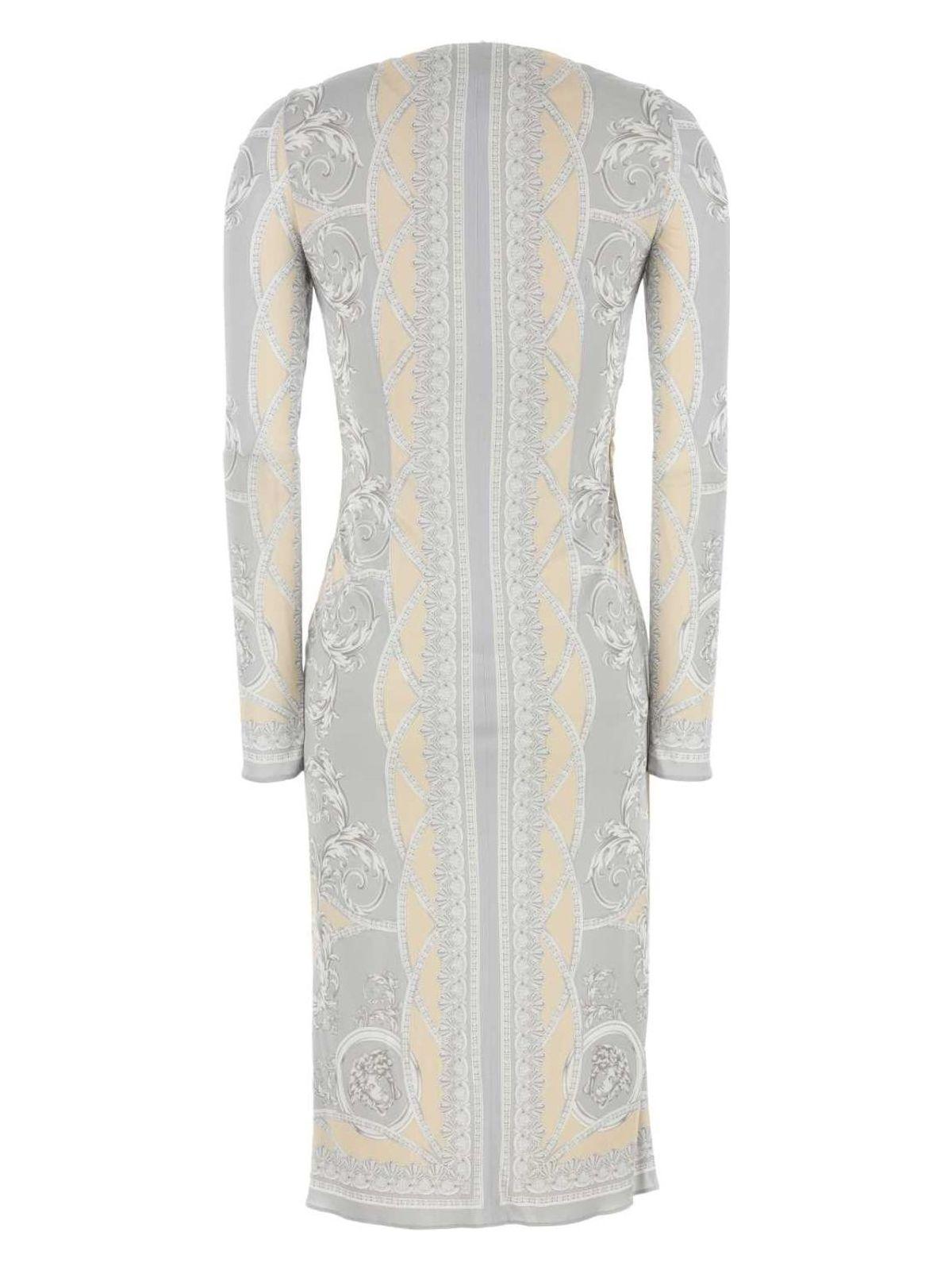 Versace Printed Viscose Dress