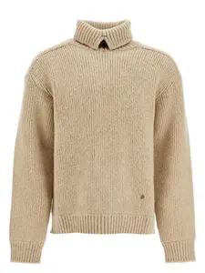 Burberry Cappuccino Wool Blend Sweater