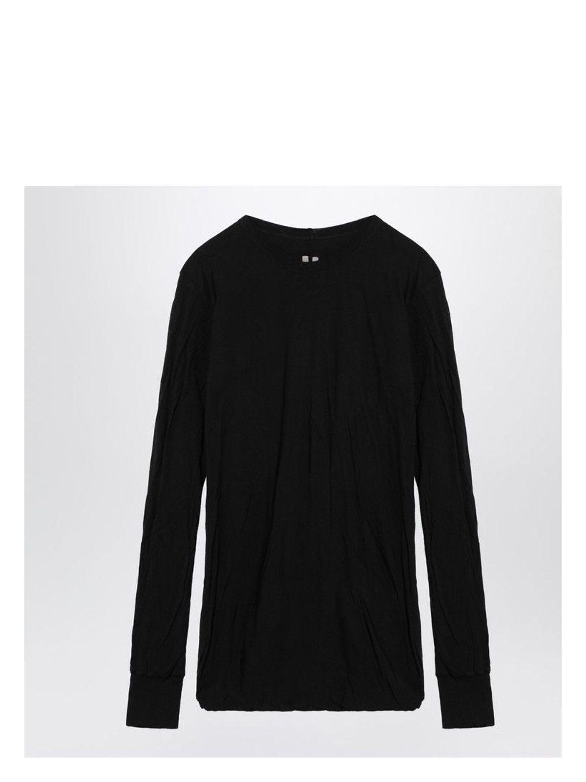 Rick Owens Double LS T-Shirt Black