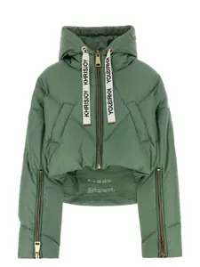 Khrisjoy Sage Green Polyester Down Jacket