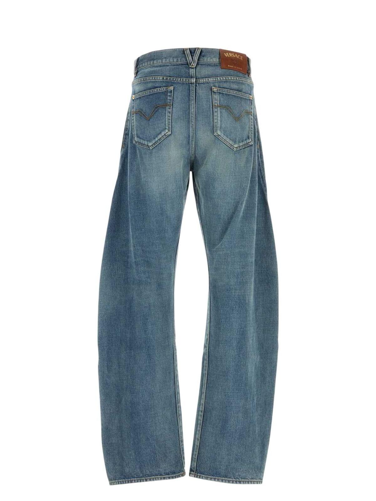 Versace Men's Denim Jeans in Blue