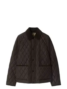 Burberry Women's Quilted Jacket in Brown