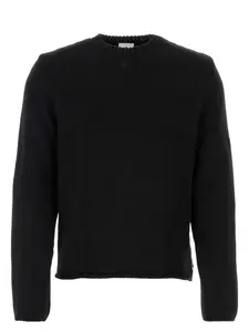Courrèges Black Cotton Blend Sweater