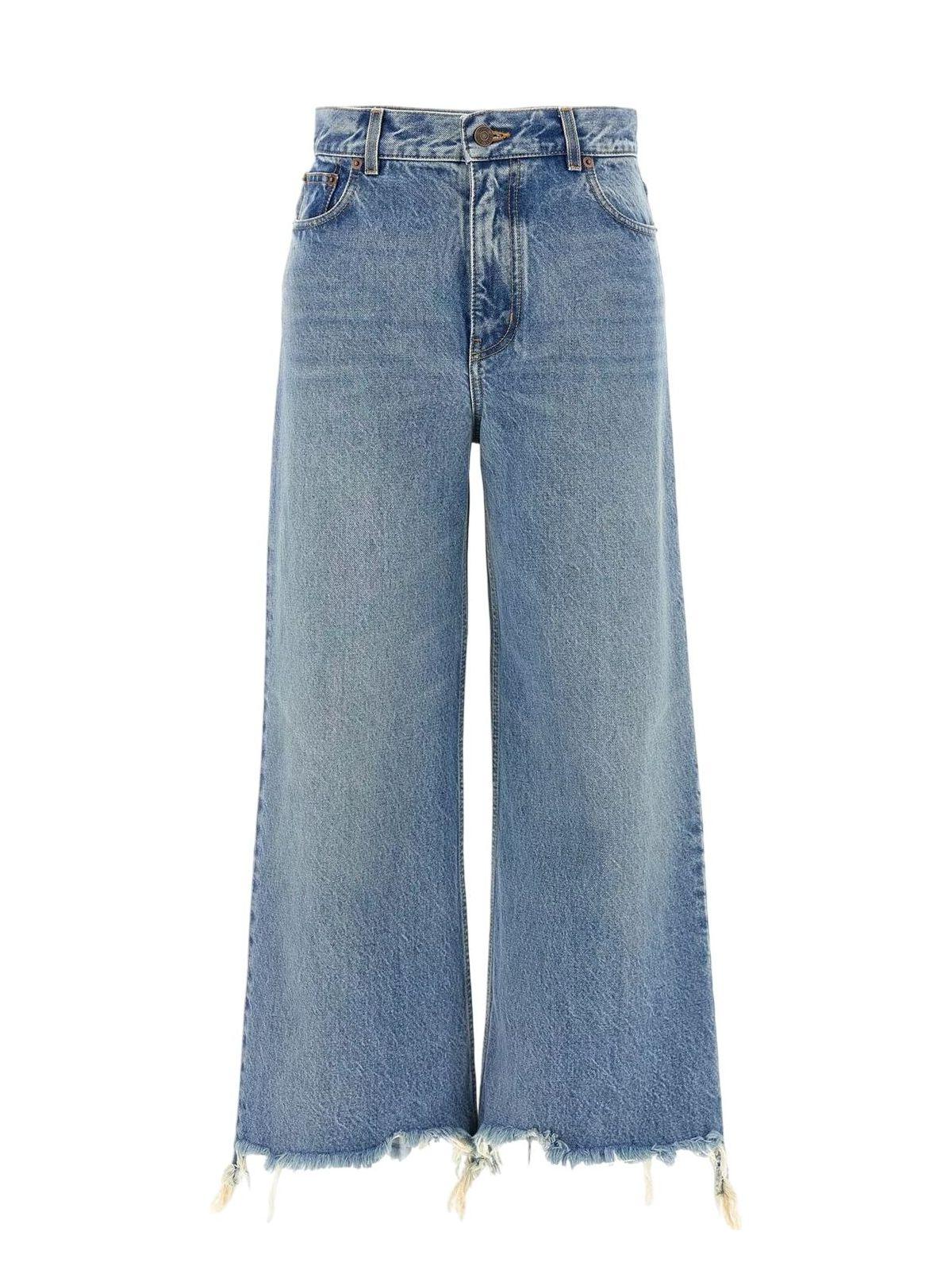 Chloé Chloé Women's Cotton Denim Jeans in Iced Blue