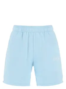 Versace Women's Light-Blue Cotton Shorts
