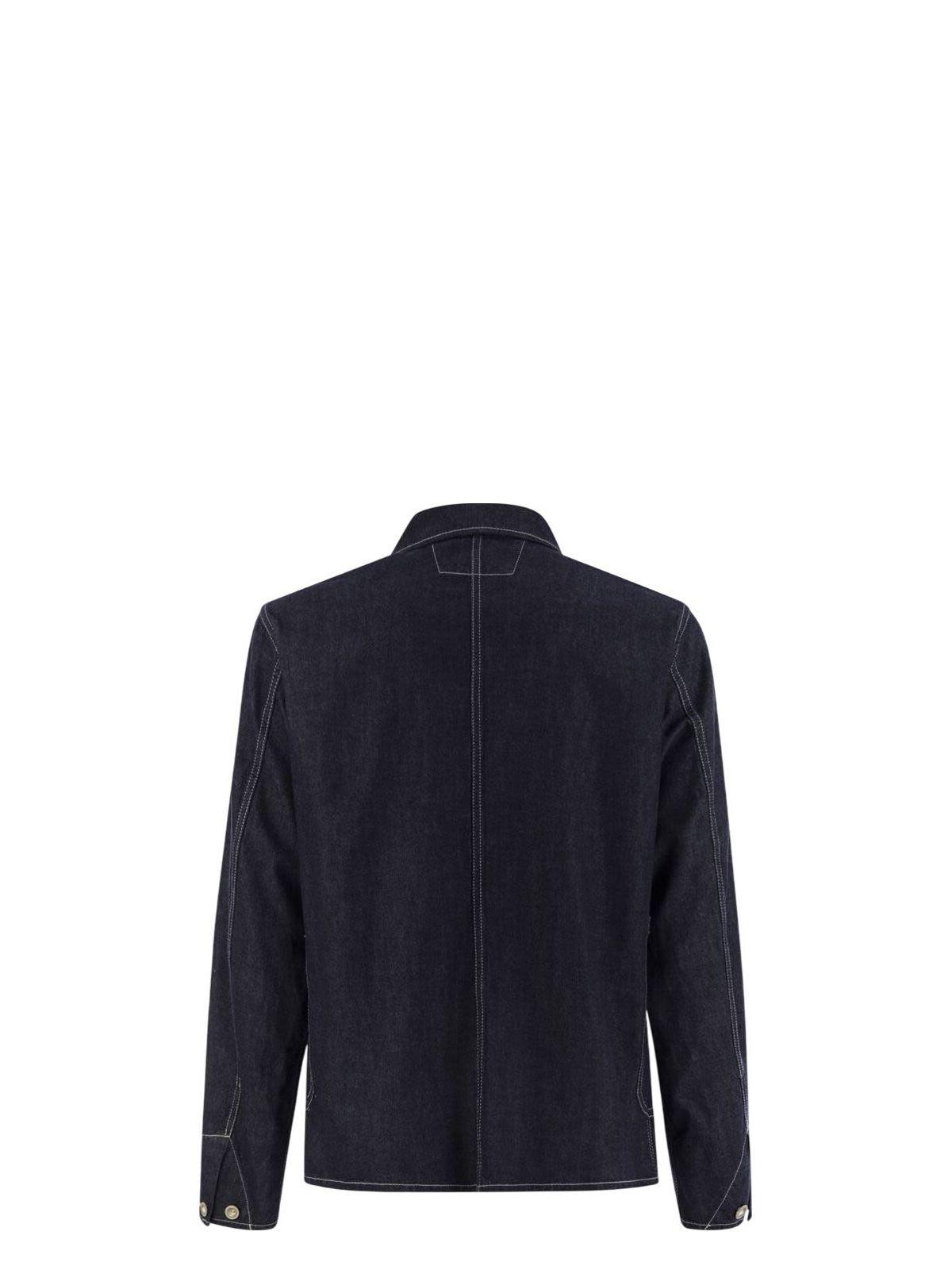 C.p. Company Men's Cotton Denim Jacket in Blue