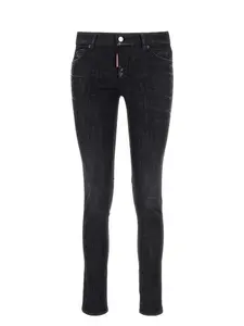 DSQUARED2 Black Stretch Denim Jennifer Jeans