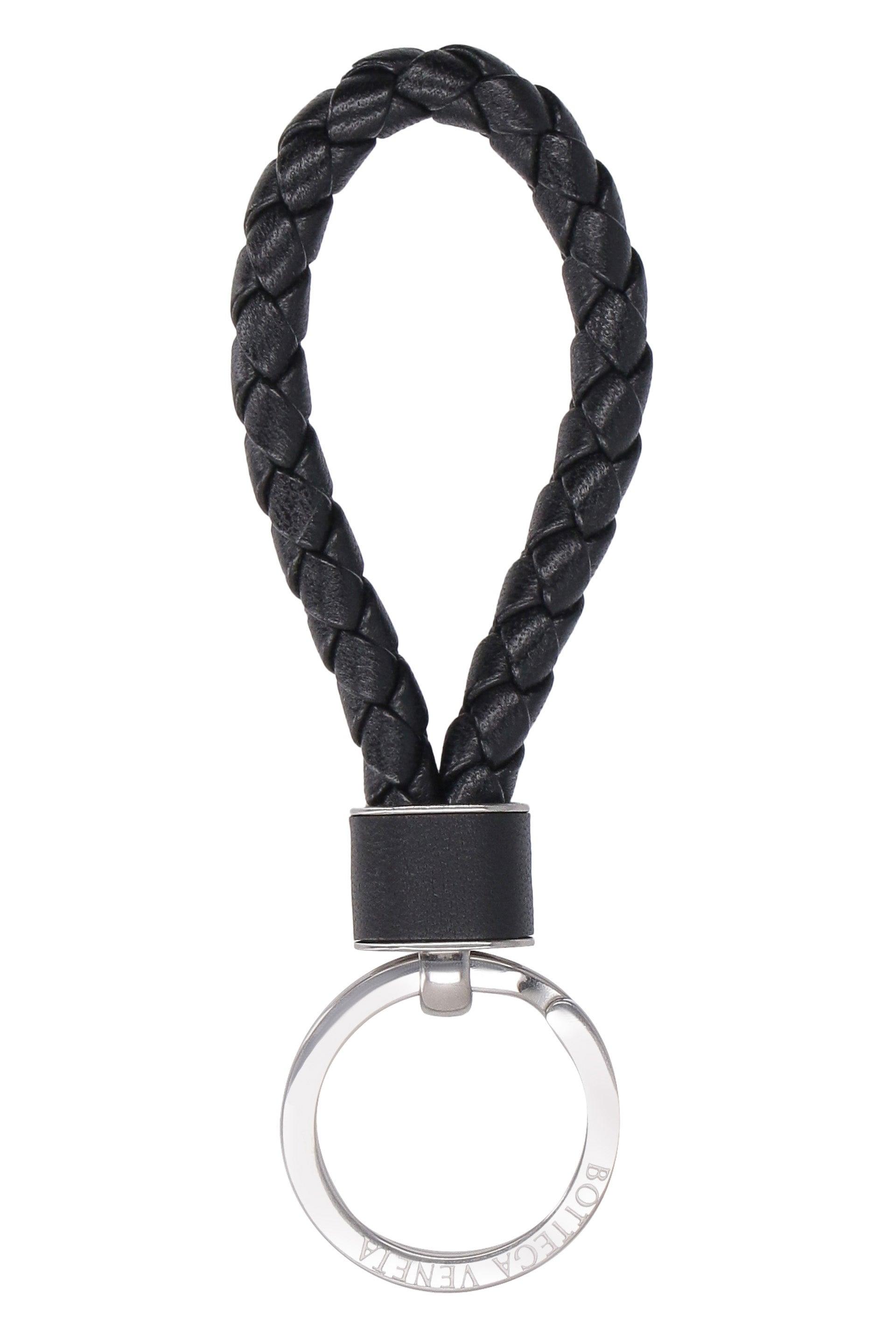 Bottega Veneta Intrecciato Leather Keyring