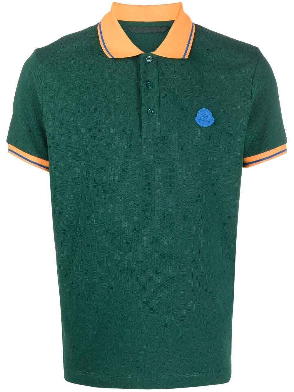 Moncler Men's Logo Basic Polo T-Shirt in 87E